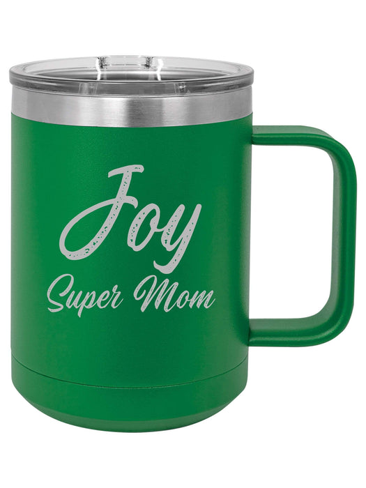 Personalized Coffee Mug 15oz with Slider Lid