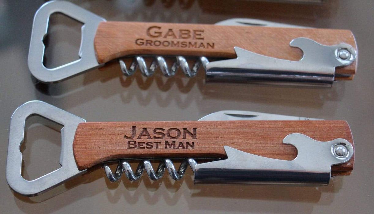 Personalized Corkscrew and Multi-Tool