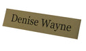 Personalized Name Plate - No Holder - 2x8