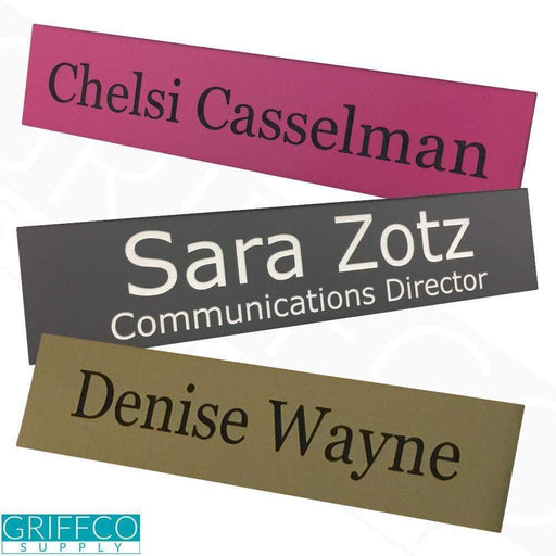 Personalized Name Plate - No Holder - 2x8