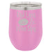 Red Lips, Wine Sips - 12 ounce Double wall vacuum insulated wine tumbler