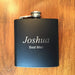 Stainless Steel Personalized Hip Flask - 6oz