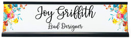 Summer Chill Collection Name Plate w/Holder