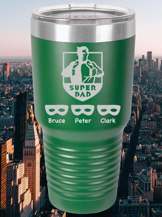 Super Dad Personalized Tumbler