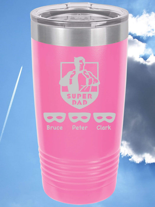 Super Dad Personalized Tumbler