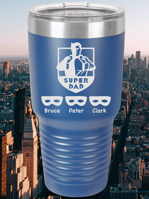 Super Dad Personalized Tumbler