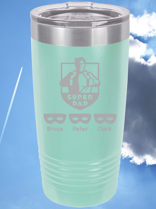 Super Dad Personalized Tumbler