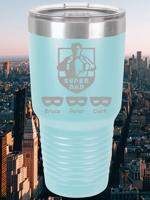 Super Dad Personalized Tumbler