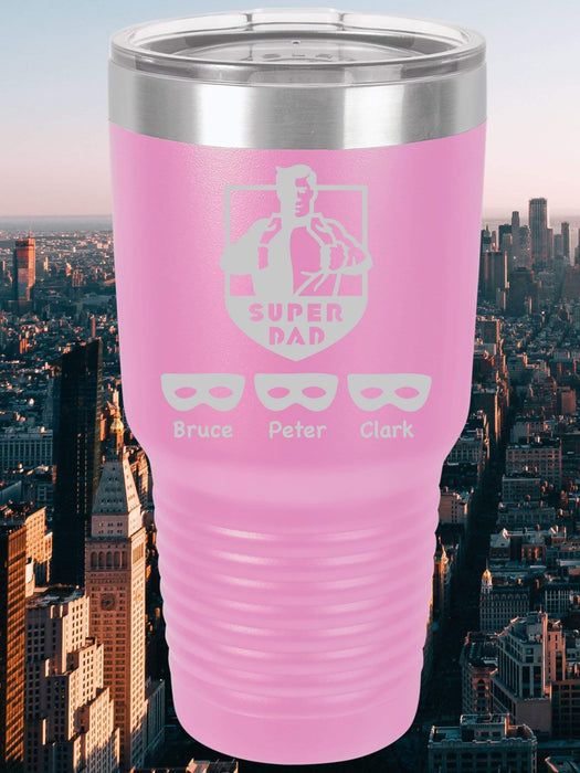 Super Dad Personalized Tumbler