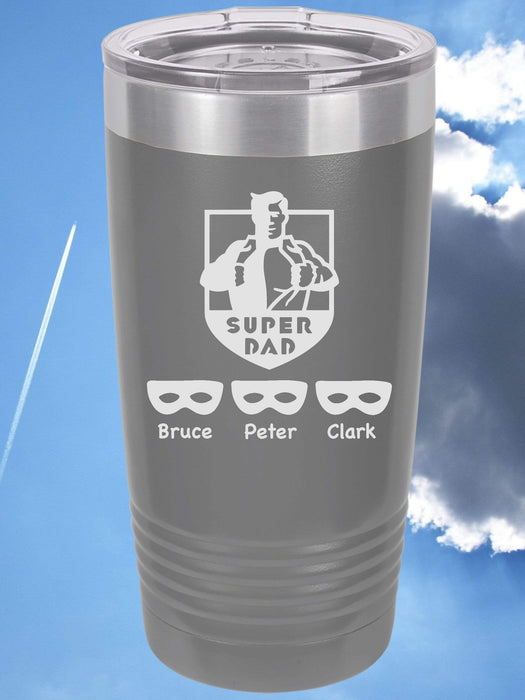 Super Dad Personalized Tumbler