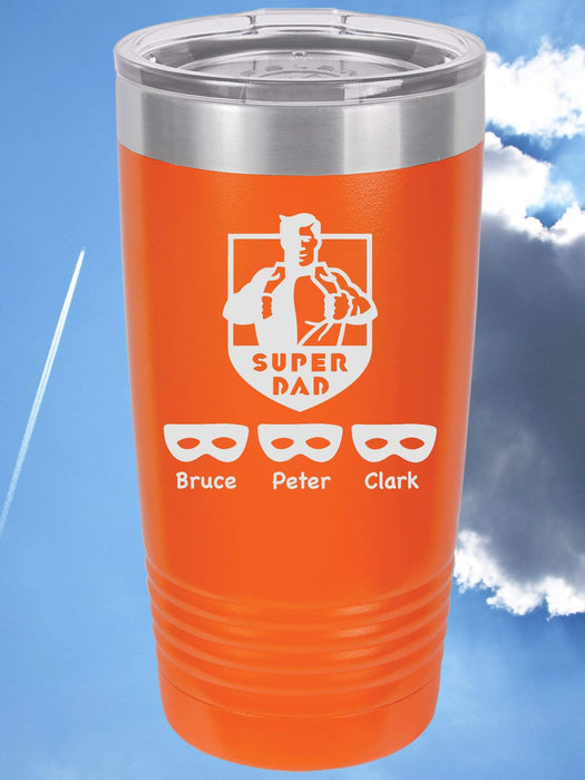 Super Dad Personalized Tumbler