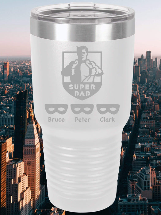 Super Dad Personalized Tumbler