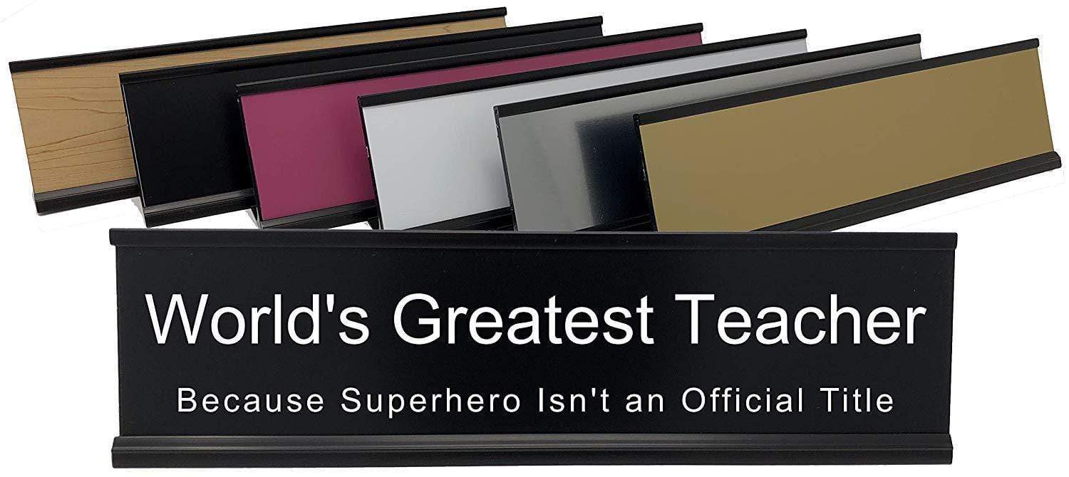 World's Greatest Teacher Super Hero